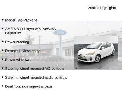 2013 Toyota Prius c Two