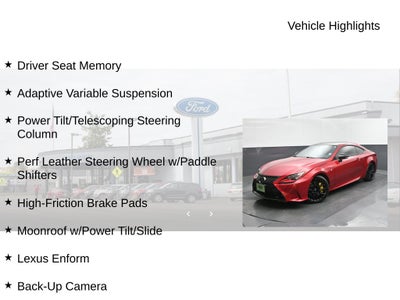 2015 Lexus RC 350