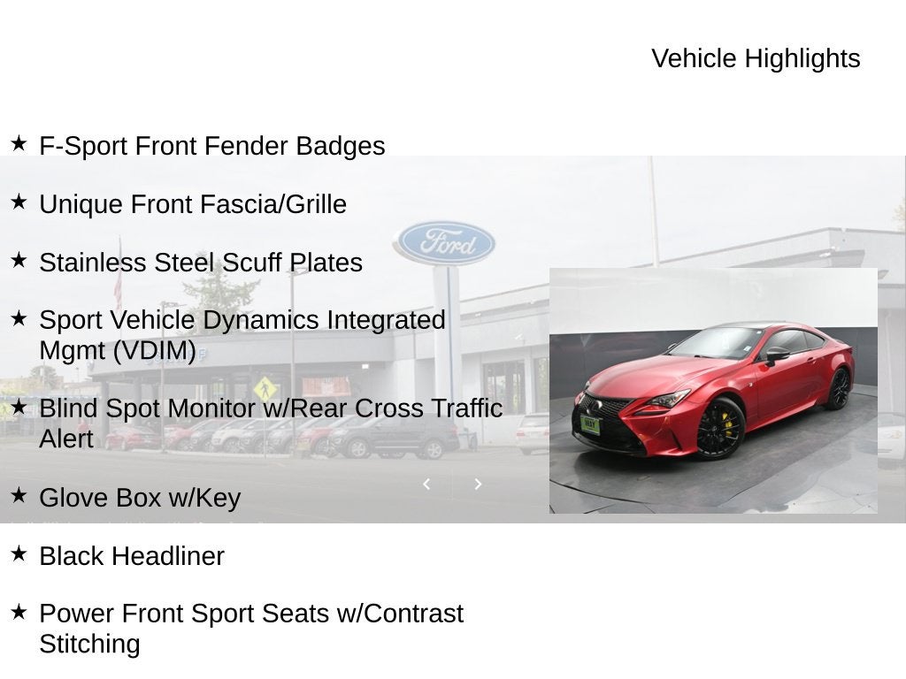 2015 Lexus RC 350