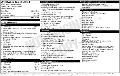 2017 Hyundai Tucson Limited