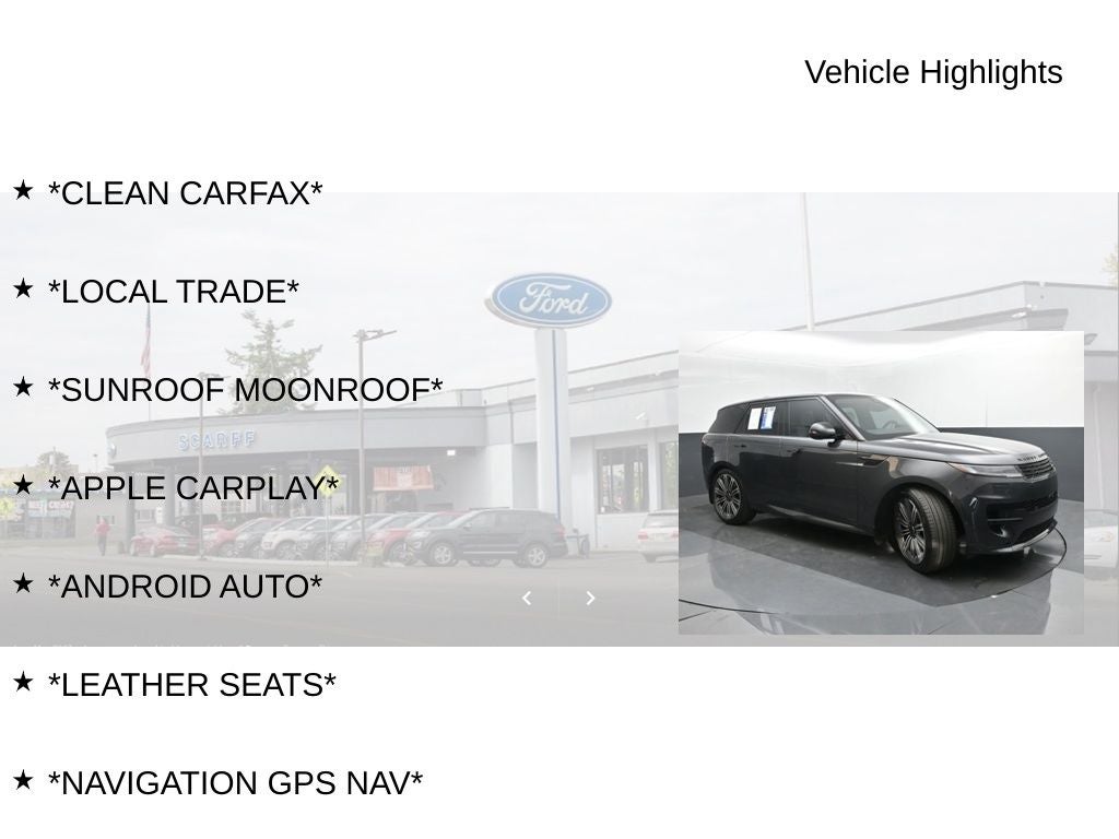 2025 Land Rover Range Rover Sport Autobiography