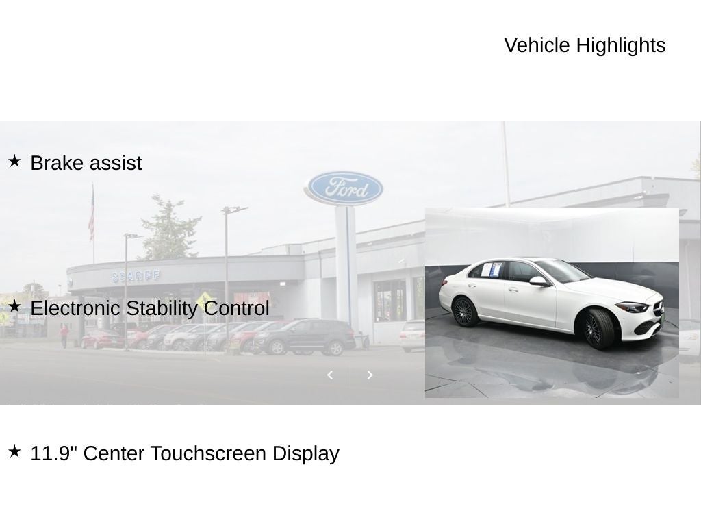 2023 Mercedes-Benz C-Class C 300