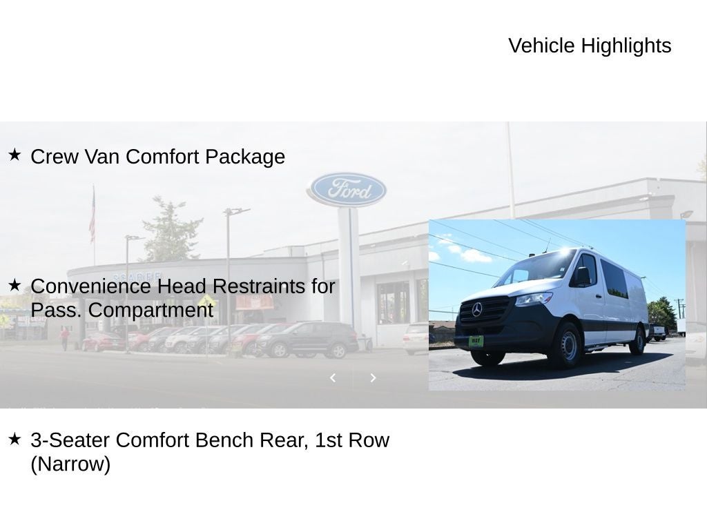 2021 Mercedes-Benz Sprinter 2500 Base