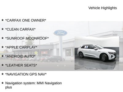 2024 Audi Q8 e-tron Prestige quattro