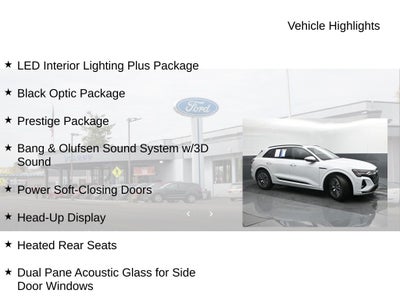 2024 Audi Q8 e-tron Prestige quattro