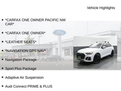 2021 Audi Q5 e 55 Premium Plus quattro