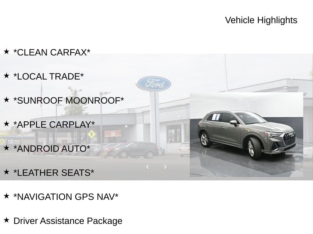 2020 Audi Q3 Prestige S line quattro