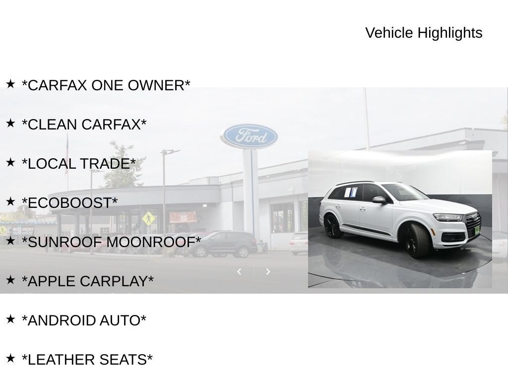 2019 Audi Q7 55 Prestige quattro