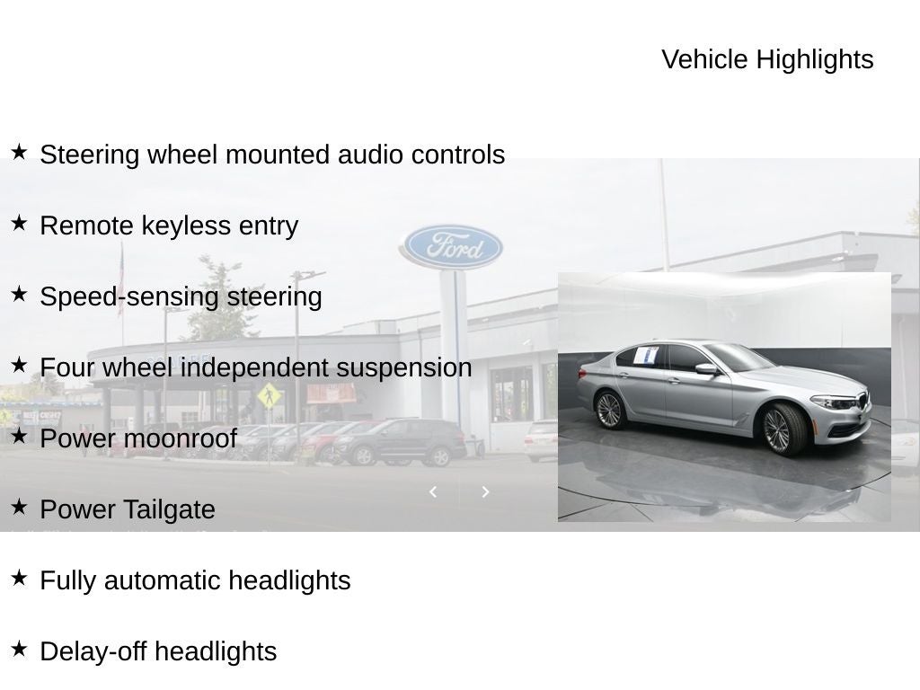2019 BMW 5 Series 530i xDrive
