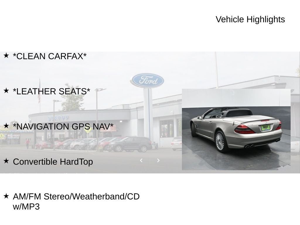 2006 Mercedes-Benz SL-Class SL 55 AMG®