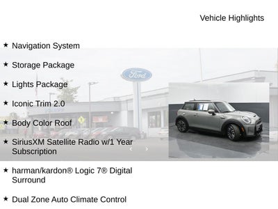 2023 MINI Cooper S Iconic