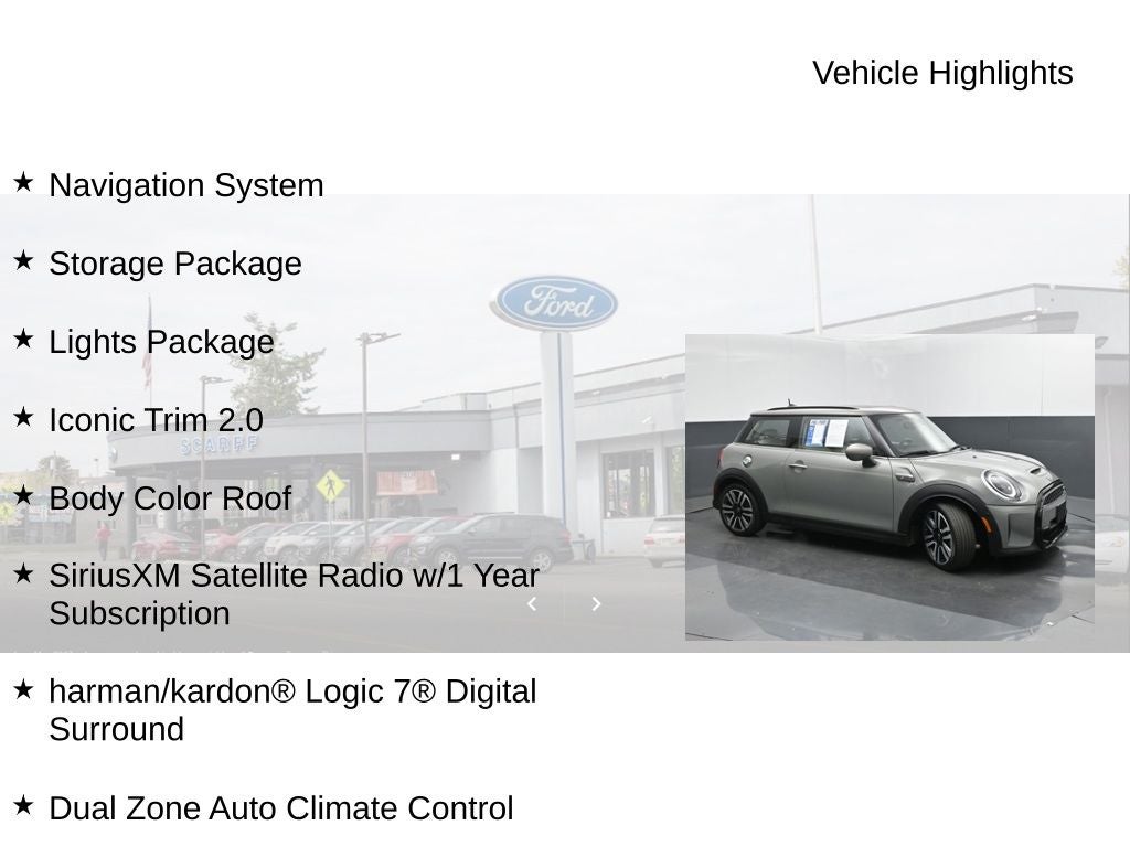 2023 MINI Cooper S Iconic