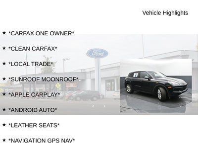 2021 Porsche Cayenne Base