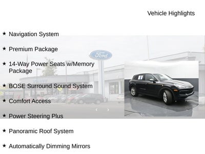 2021 Porsche Cayenne Base