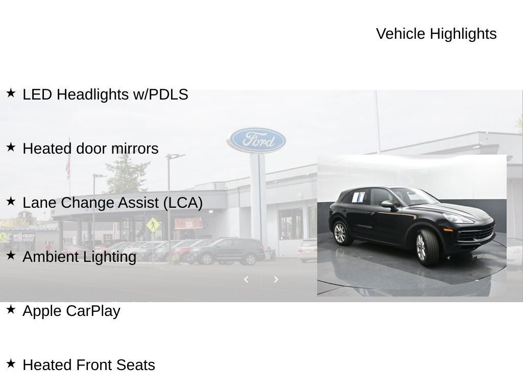 2021 Porsche Cayenne Base