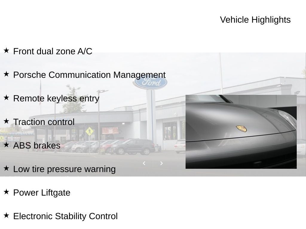 2023 Porsche Cayenne Base
