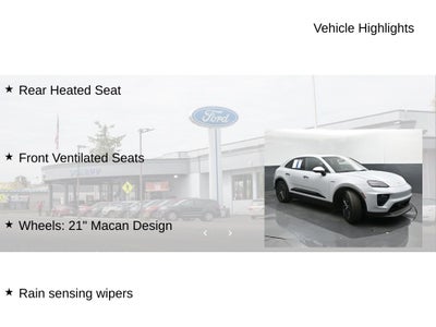 2024 Porsche Macan Electric 4