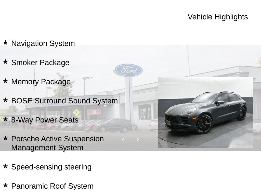 2020 Porsche Macan S