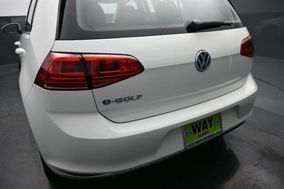 2016 Volkswagen e-Golf SE