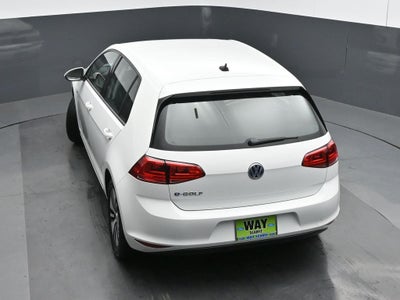 2016 Volkswagen e-Golf SE
