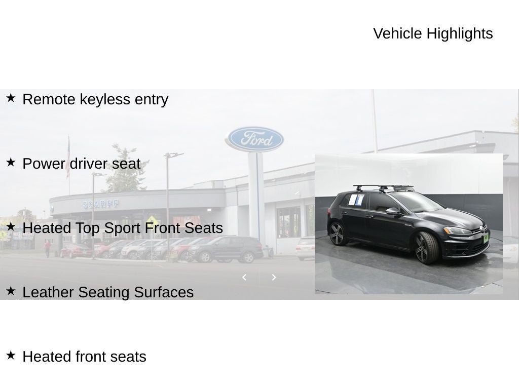 2015 Volkswagen Golf R