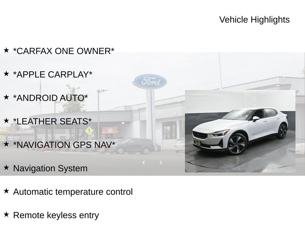 2023 Polestar 2 Long Range Dual Motor
