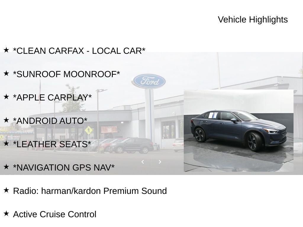 2024 Polestar 2 Long Range Dual Motor