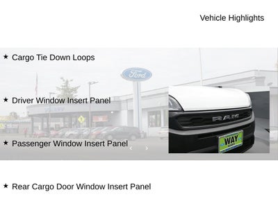 2021 RAM ProMaster City Tradesman
